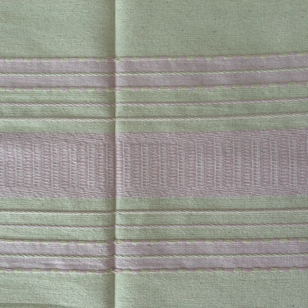 Hand Loom  Queen Size Cotton Bedspread.